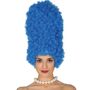 Per�cke Blau Hochsteckfrisur Madame Mega-M�hne 40 cm Comic-Style f�r Damen