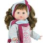 Puppe Ria 42 cm mit langen braunen Haaren Schlafaugen & Weichk�rper f�r Kinder