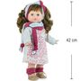 Puppe Ria 42 cm mit langen braunen Haaren Schlafaugen & Weichk�rper f�r Kinder
