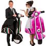 Vespa Kost�m Ciao Bella Scooter Roller Paarkost�m f�r Erwachsene