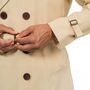 Detektiv Kost�m Inspektor Trenchcoat Mantel Beige f�r Herren