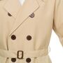 Detektiv Kost�m Inspektor Trenchcoat Mantel Beige f�r Herren