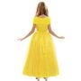 Prinzessin Kostm Schne Belle Kleid Gelb fr Kinder