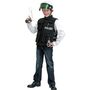 Polizei Kost�m Polizeiweste Schwarz f�r Kinder