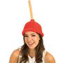 P�mpel Hut Pumpfix KW 58 cm Kost�m-Zubeh�r f�r Erwachsene