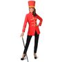 Zirkus Kost�m Rote Garde Jacke Gold Uniform f�r Damen