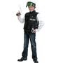 Polizei Kost�m Polizist Matteo Weste mit Polizeihelm f�r Kinder