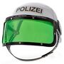 Polizei Kost�m Polizist Matteo Weste mit Polizeihelm f�r Kinder