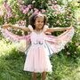 Schmetterling Kost�m Fee Rosalie Kleid mit Fl�geln f�r Kinder