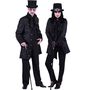 Gothic Kost�m Halloween Vampirlady Gr�fin der Finsternis f�r Damen