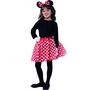Maus Kost�m Set mit gepunktetem Rock Haarreif Nase & Handschuhen f�r Kinder