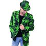 Hanf Kost�m Hanfblatt Cannabis Sakko & Hut f�r Herren
