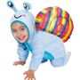Schnecken Kost�m Lilly mit buntem Schneckenhaus f�r Kinder