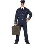 Piloten Kost�m Pilot Kapit�n Andreas Fliegerass Uniform f�r Herren
