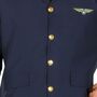 Piloten Kost�m Pilot Kapit�n Andreas Fliegerass Uniform f�r Herren