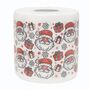 Toilettenpapier 3 Rollen Weihnachten 2lagig mit Weihnachts-Motiv 30m Bad-Deko