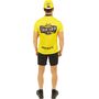 Radfahrer Kostm La Grande Tournee Gelbes Trikot Sportler-Outfit fr Herren