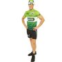 Radfahrer Kost�m La Grande Tournee Gr�nes Trikot Sprinter-Outfit f�r Herren