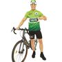 Radfahrer Kost�m La Grande Tournee Gr�nes Trikot Sprinter-Outfit f�r Herren