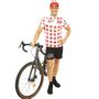 Radfahrer Kost�m La Grande Tournee Gepunktetes Trikot Wurstk�nig f�r Herren