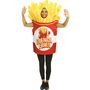 Pommes Kost�m French Fries Box zum Anbei�en Lecker f�r Erwachsene