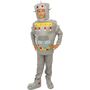Roboter Kost�m RoboX-3000 Grau Silber f�r Kinder
