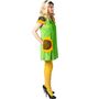 G�rtner Kost�m Sunny Sunflower Kleid Gr�ne Wiese f�r Damen