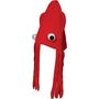 Tintenfisch Hut Roter Oktopus Meerestier KW 59 cm f�r Erwachsene