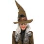 Hexen Hut Zauberin Minerva Halloween Olivg�n f�r Damen