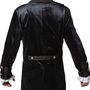 Western Jacke Schwarz Steampunk Gehrock de Luxe mit Futterstoff f�r Herren