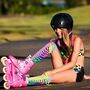 Lustige Socken Neon-Safari 80 & 90er Style Bunt f�r Kinder & Erwachsene