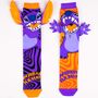 Lustige Stitch Socken Stitchzilla Halloween mit 3D-Ohren f�r Kinder & Erwachsene