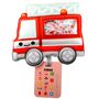 Feuerwehr Sensorik Reise-Spielzeug mir Perlen & versteckten Objekten ab 2 Jahren