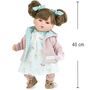 Puppe Lotti 40 cm mit Soft-Body langen Harren & Schnuller f�r Kinder