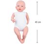 Puppe Lia 45 cm mit Soft-Body mit Schnuller, Windel & Babyflasche f�r Kinder