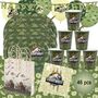 Jurassic World XXL Party-Set Dinosaurier Party-Deko 46-Teile T-Rex Geburtstag