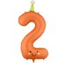 Folienballon-Set Zahlen 0-9 Pastell niedliche Geburtstags-Deko f�r Kinder