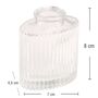 Mini Glasvase Helios 8 cm hoch Tisch-Deko Vase 