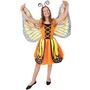 Schmetterling Kost�m Kinder Aurora Orange mit Fl�geln & Haarreif