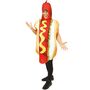Hotdog Kost�m Erwachsene Fast Food Hot Dog JGA Party Fasching