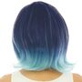 Meerjungfrau Per�cke Blau Ombre Bob hitzebest�ndig f�r Damen