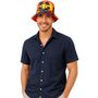 Fischerhut Hawaii Tropical Palmen Sunset Bucket Hat Festival f�r Erwachsene