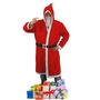 Nikolaus-Set: Mantel mit G�rtel + Bart 