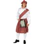 Schotten Kost�m Schottenrock mit Sch�rpe und M�tze f�r Herren 