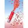Shooter mit roten Herzen 20cm, Konfettikanone 