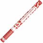 Shooter mit roten Herzen, Konfettikanone 60 cm