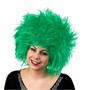 Wuschelkopf Per�cke Nina gr�n f�r Damen Kost�m-Zubeh�r 
