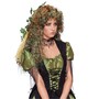 Waldfee Per�cke Elfe Langhaar braun gr�n mit Locken Kost�m-Zubeh�r f�r Damen