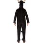 Stier Kost�m Overall schwarz f�r Herren