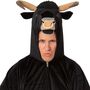 Stier Kost�m Overall schwarz f�r Herren